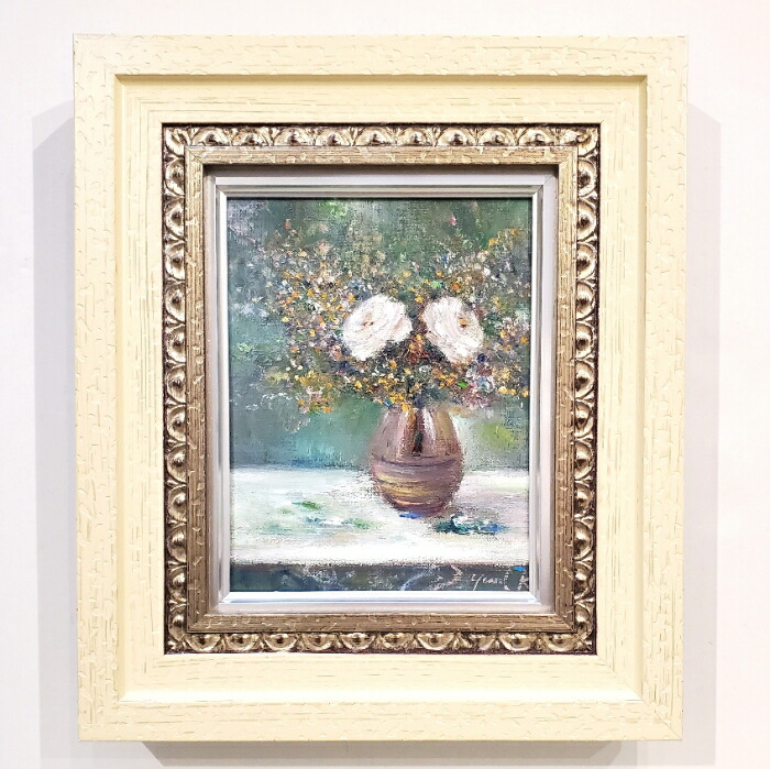 楽天市場】絵画 「Dual」 油彩画 油絵 原画 F0 ヨーロピアンインテリア