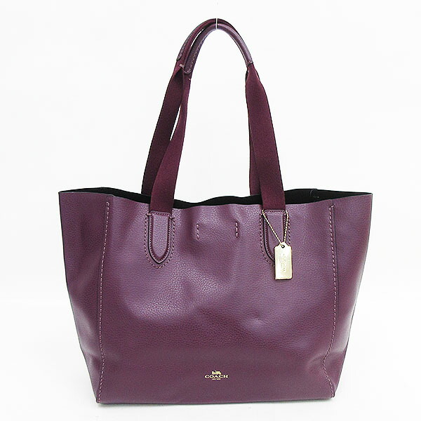 楽天市場】COACH(コーチ) ダービー トートバッグ F58660 紫 パープル
