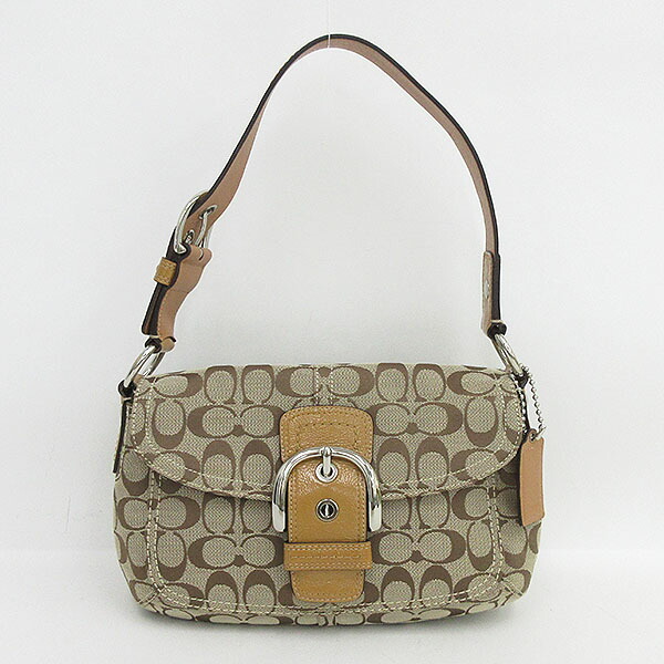 楽天市場】COACH(コーチ) シグネチャー ショルダーバッグ F13113 茶