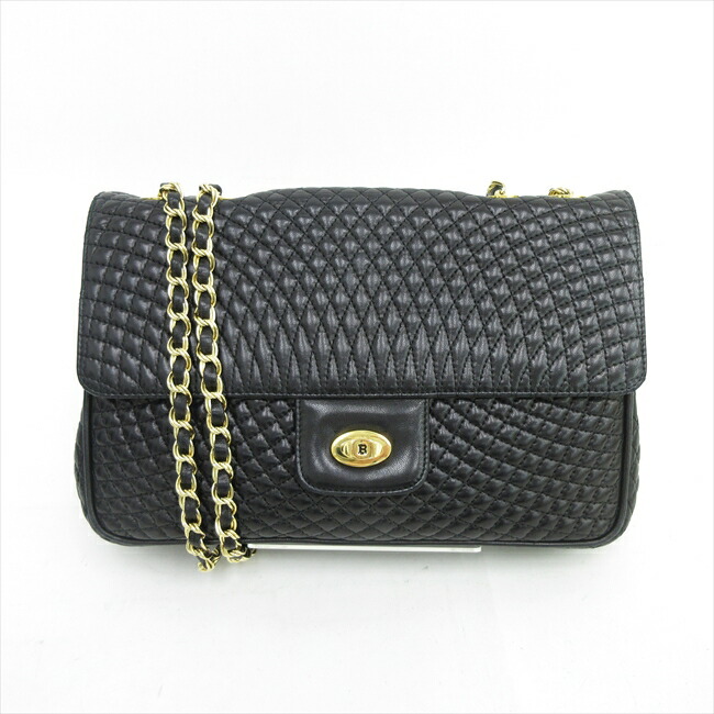 楽天市場】BALLY（バリー） チェーンショルダー バッグ 黒 ブラック