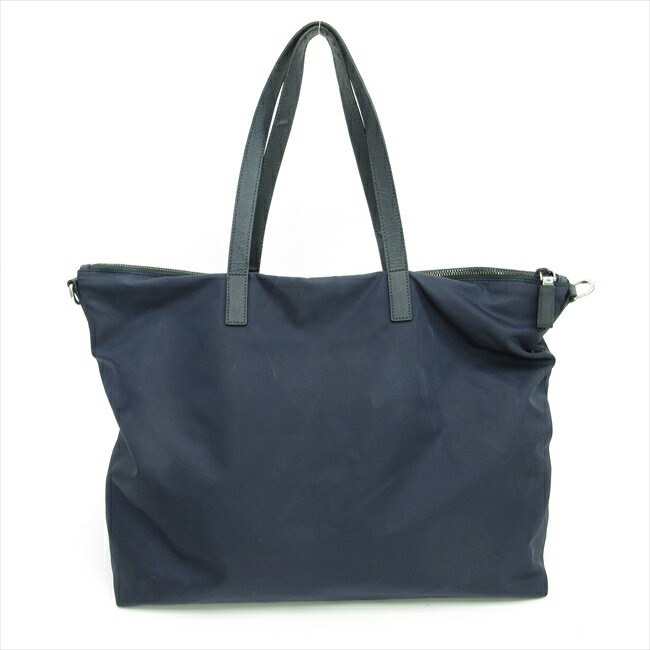 楽天市場】PRADA(プラダ) トートバッグ 紺 ネイビー ナイロン