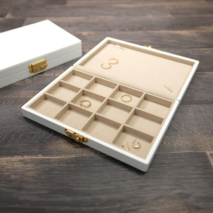 楽天市場】ジュエリーボックス セールスケース 12分割 : ジュエリー