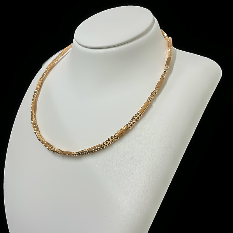 楽天市場】K18PG ピンクゴールド マグネットネックレス・ブレスレット