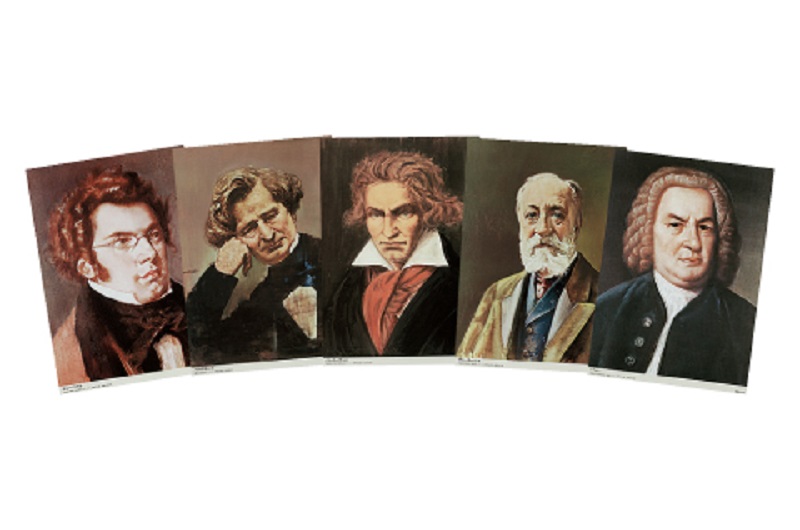 楽天市場】世界大音楽家肖像画集 増補版[全音楽譜出版社] : 京都