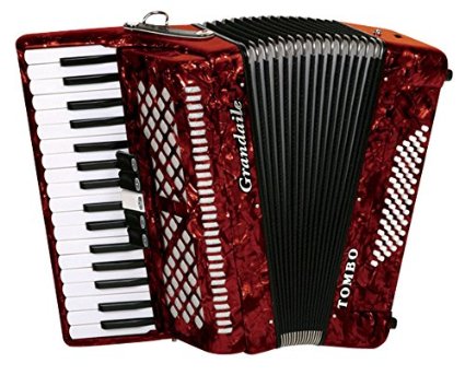 楽天市場】Tombo GT-60B REDトンボ グランデール アコーディオン