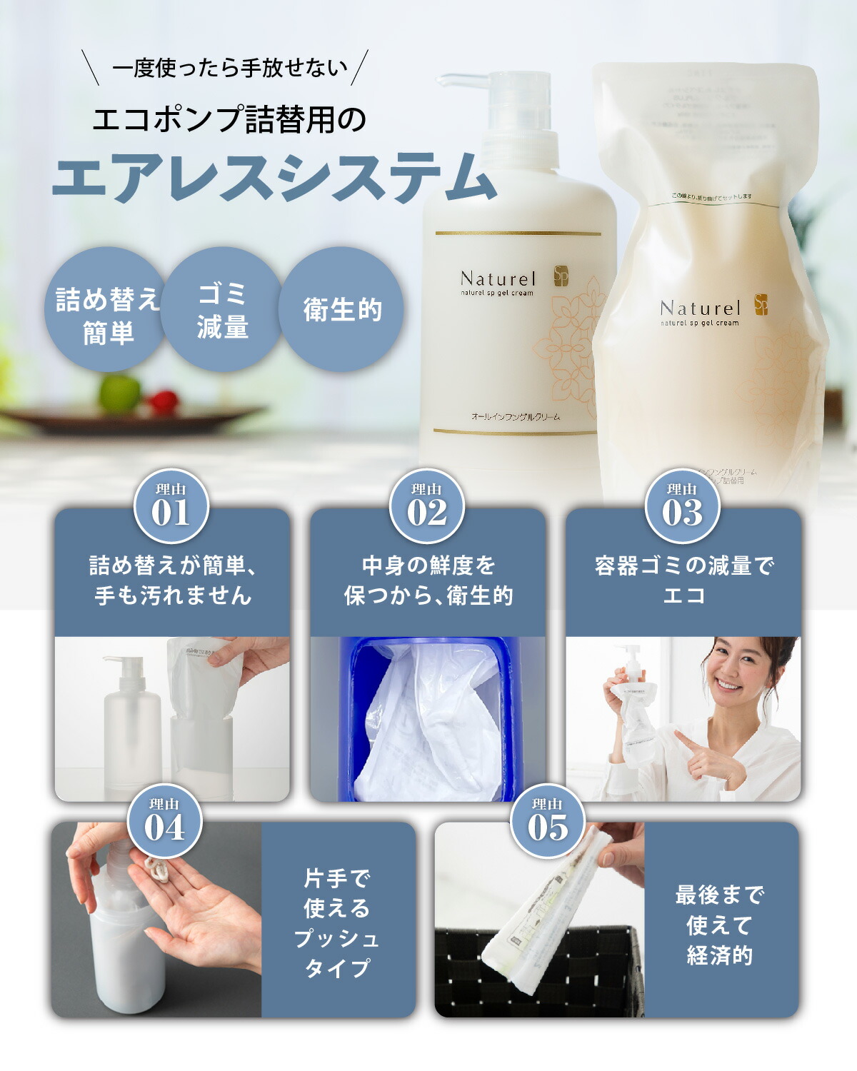 楽天市場】オールインワンジェル 敏感肌 保湿 ナチュレルSP ゲル