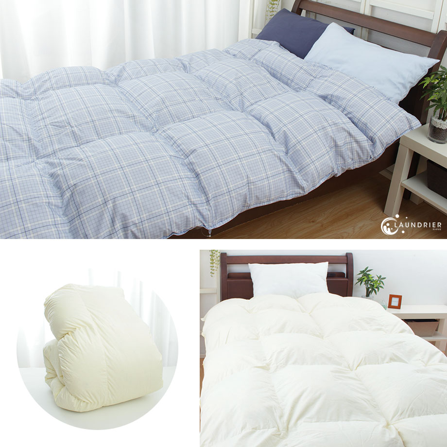 楽天市場】羽毛布団 シングル SL 150×210 立体キルト 選べる羽毛布団