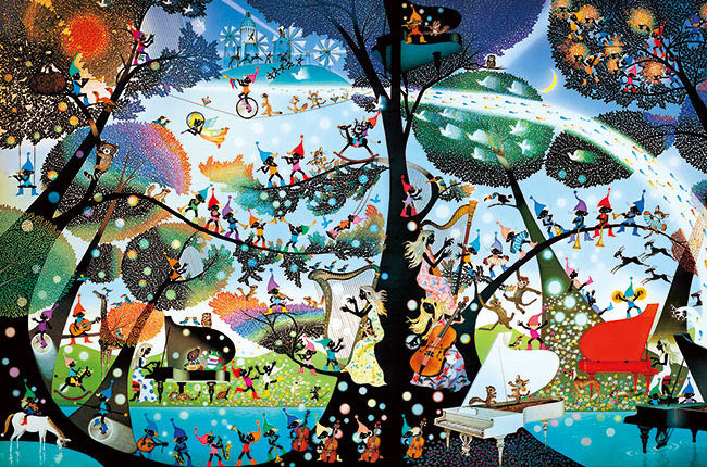 楽天市場】ジグソーパズル 1000ピース こびとの楽園(藤城清治) APP