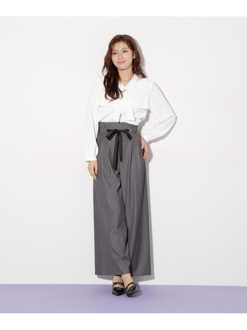 楽天市場】ボウタイデザインケープブラウス JILL by JILL STUART ジル