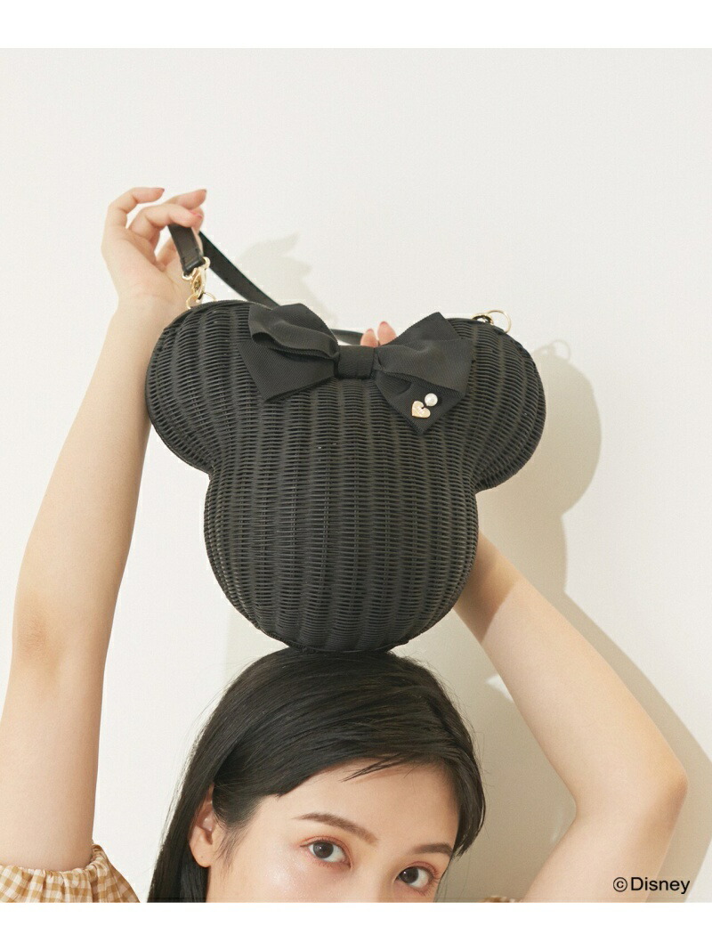 楽天市場】[Mickey&Minnieシリーズ]ラタンポシェット JILL by JILL