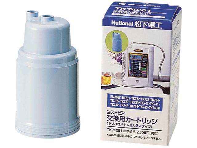 楽天市場】Panasonic アルカリイオン整水器 カートリッジ TK77201