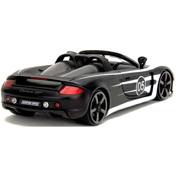 楽天市場】Jada Toys 1/24 2005 ポルシェ カレラ GT ブラック/ホワイト