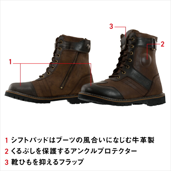 楽天市場】コミネ ブーツ SB-90 ヴィンテージライディングブーツ