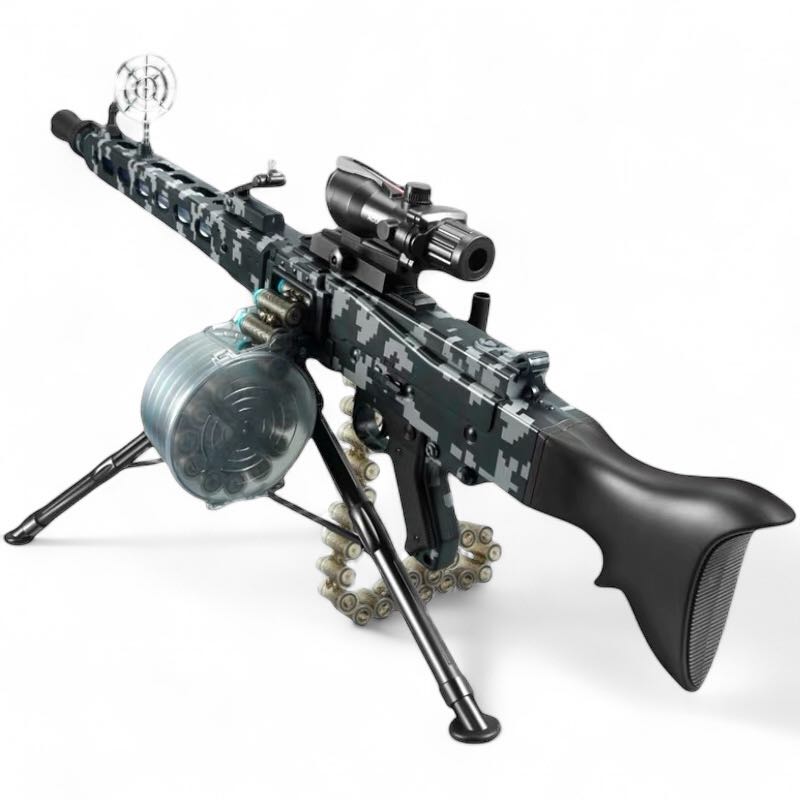 楽天市場】MG3風電動スポンジダーツトイガン ナーフ ドラムマガジン