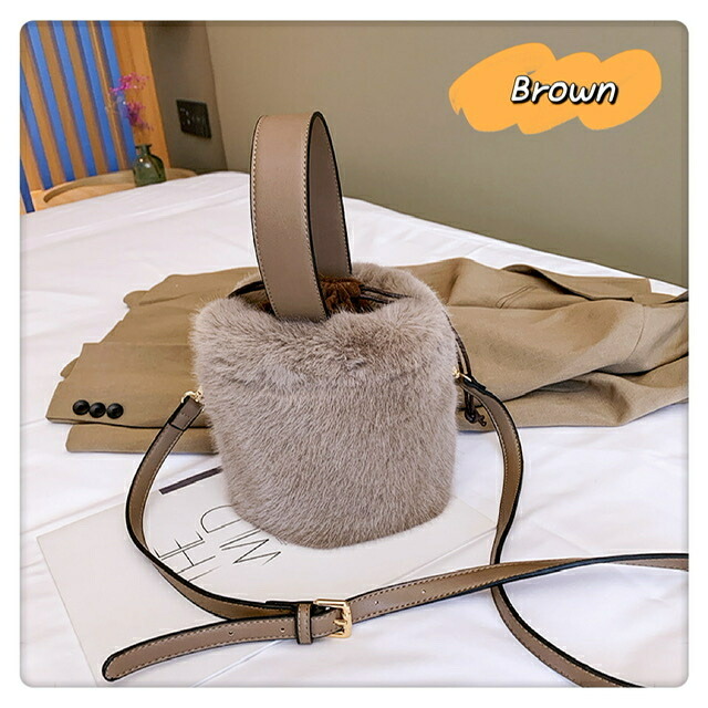 楽天市場】☆大特価15％OFFクーポン付き☆【4色】 ファーショルダー