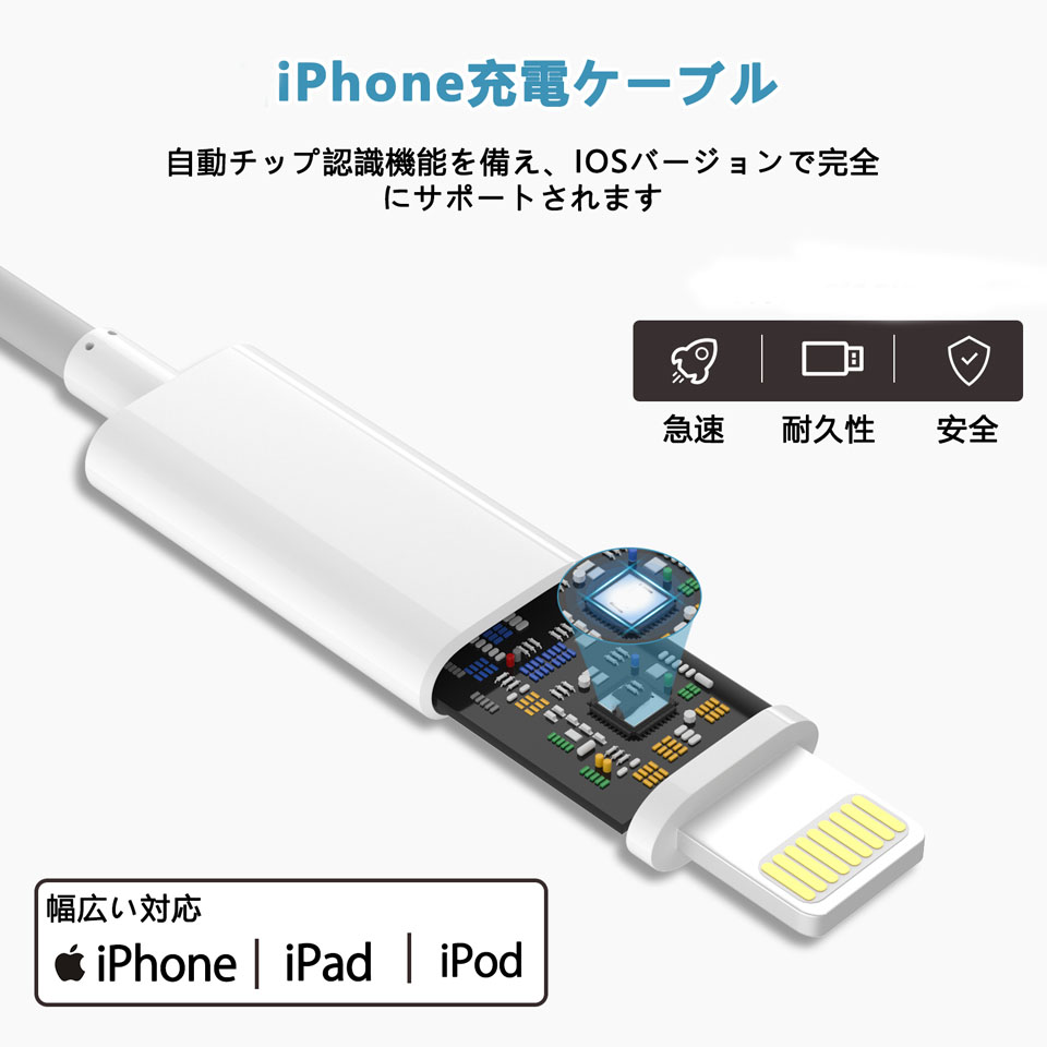 楽天市場】【ケーブル付き】iPhone充電器 急速充電器 20W 充電コード