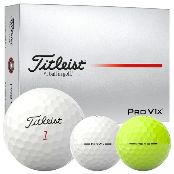 楽天市場】タイトリスト pro v1xイエローの通販