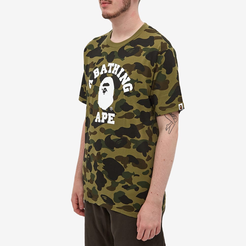 楽天市場】アベイシングエイプ カモ柄 カレッジ Tシャツ 緑 グリーン