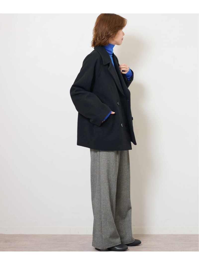 楽天市場】【SALE／10%OFF】《WEB限定》尾州ウールショートPコート