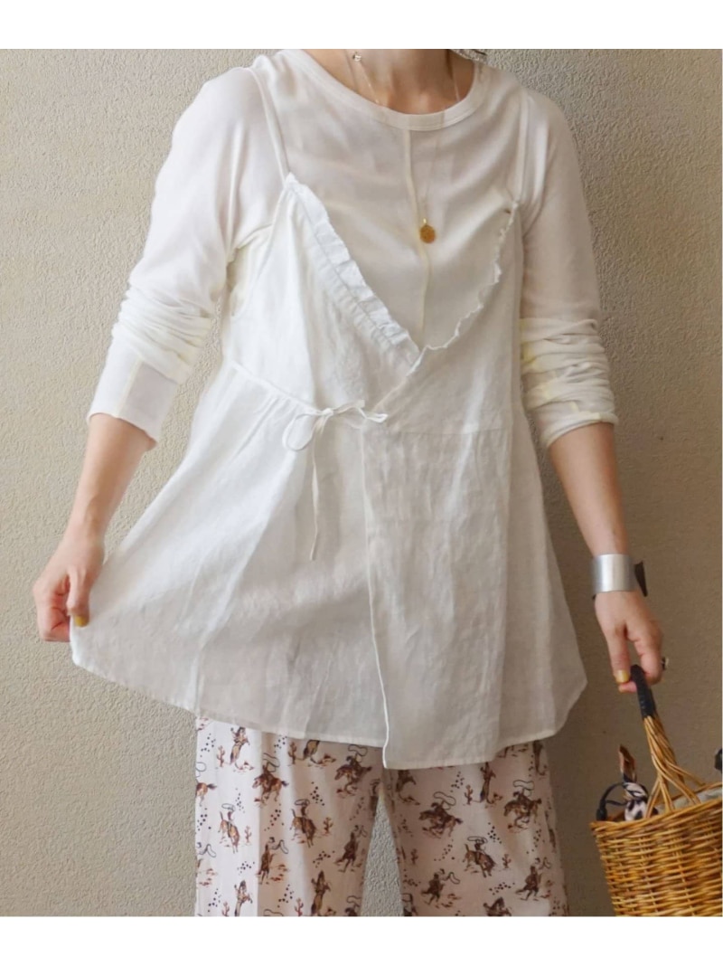 楽天市場】60リネン キャミブラウス journal standard luxe ジャーナル