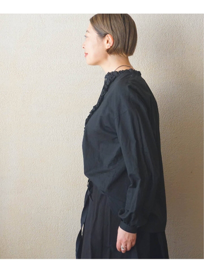 楽天市場】《追加》CLワッシャー フリルブラウス journal standard