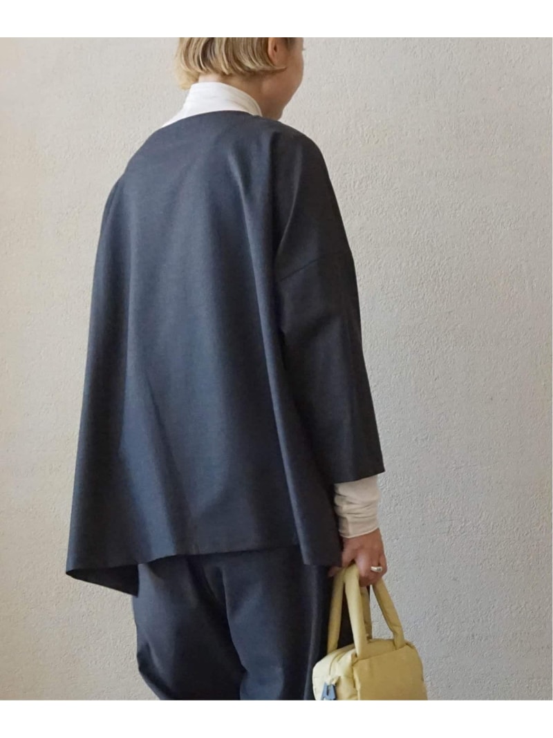 楽天市場】ミルドツイル ボートネックブラウス journal standard luxe