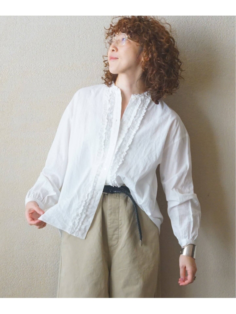 楽天市場】CLワッシャー フリルブラウス journal standard luxe