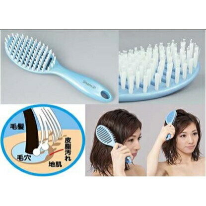 楽天市場】シャンプー&トリートメントブラシ ☆シャン・ピ☆ Sham;P