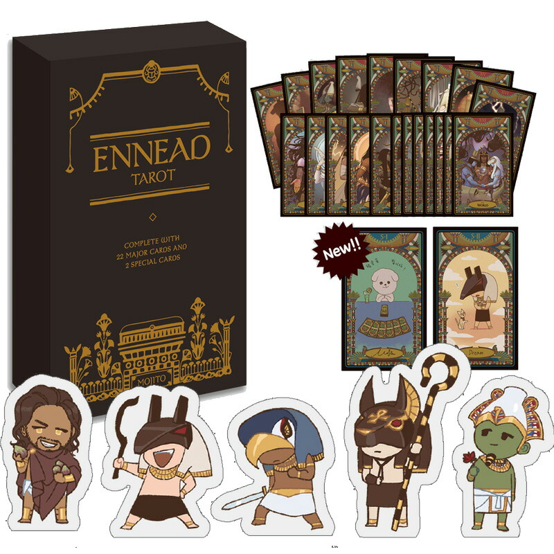 楽天市場】【少量入荷/韓国版】 「ENNEAD」 タロットカード＆ミニ