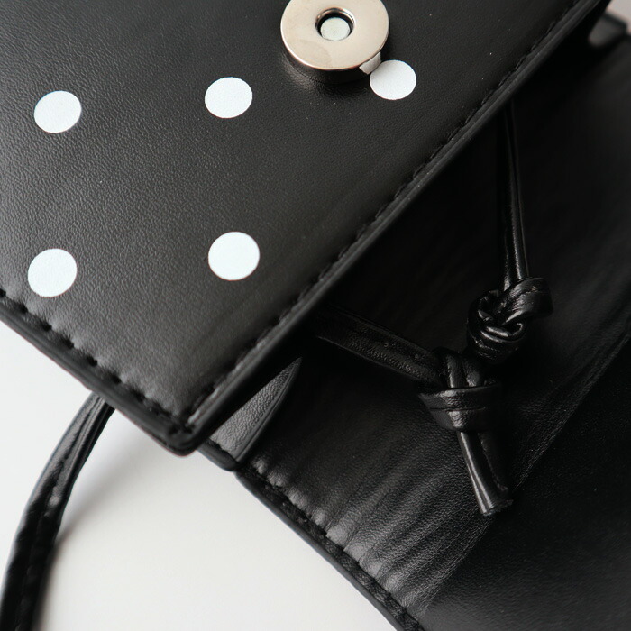 楽天市場】【3月中旬】ドットミニショルダーバッグ スクエア