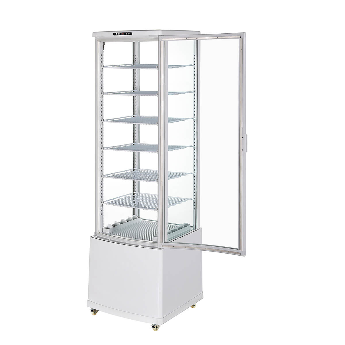 楽天市場】【立春セール!!】 280L 白 大型 4面ガラス 冷蔵ショー