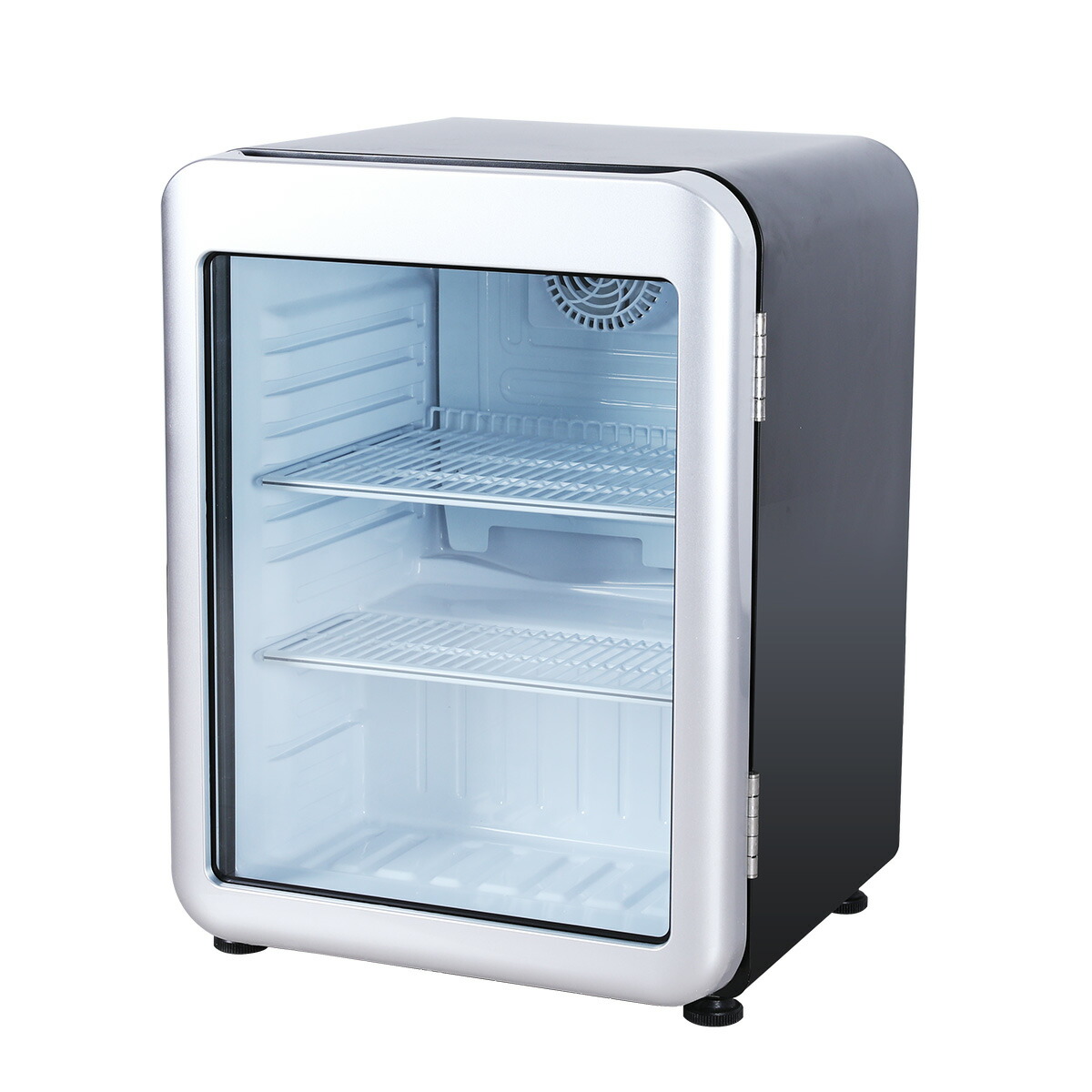 楽天市場】【立春セール!!】 68L 黒 レトロ 冷蔵ショーケース 小型 HJR