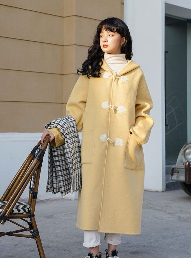 楽天市場】ダッフルコート レディース アウター ロング フード付き