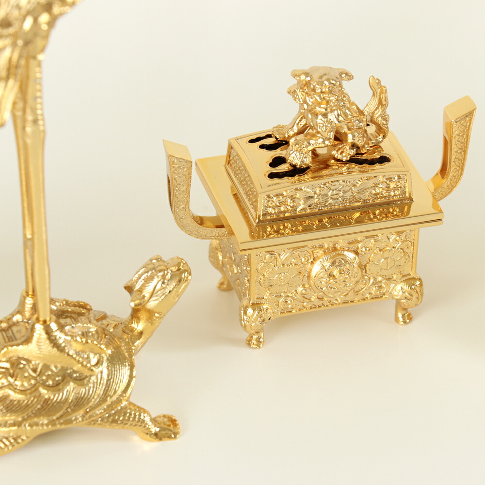 楽天市場】仏具 セット 【五具足】 瑞雲 本山彫 金メッキ 3寸/仏具