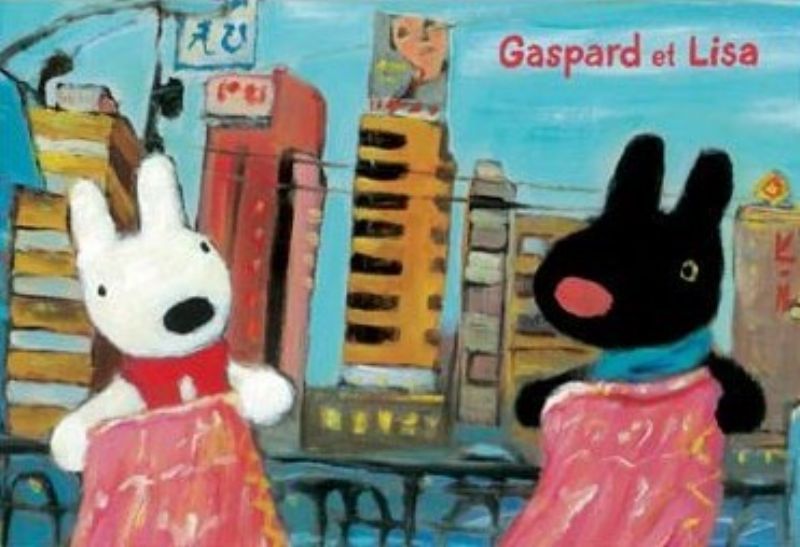 未開封 廃盤希少】アポロ社 リサとガスパール 雪だるま 1000ピース