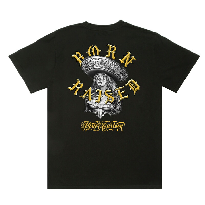 楽天市場】BORN X RAISED ボーンアンドレイズド x MR. CARTOON CHARRA