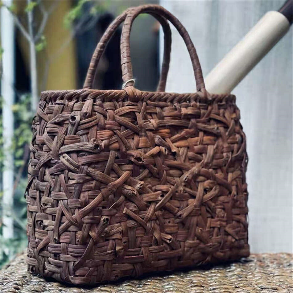 楽天市場】山葡萄かごバッグ ハンドメイド 山葡萄籠バッグ レディース