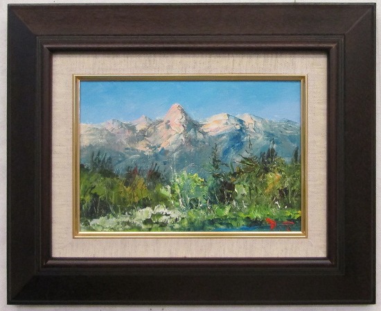 楽天市場】「志賀高原」谷口春彦【通信販売】（サムホールサイズ油彩画