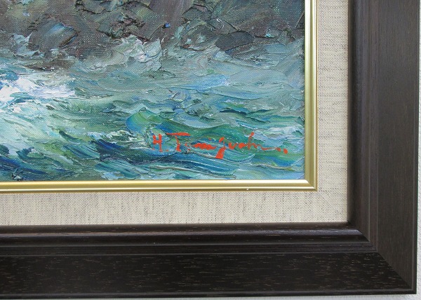 楽天市場】「日本海」谷口春彦【通信販売】（F6サイズ油彩画[油絵]日本