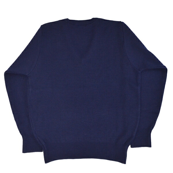 楽天市場】定番ウール混スクールセーター紺無地【日本製】男女兼用 M