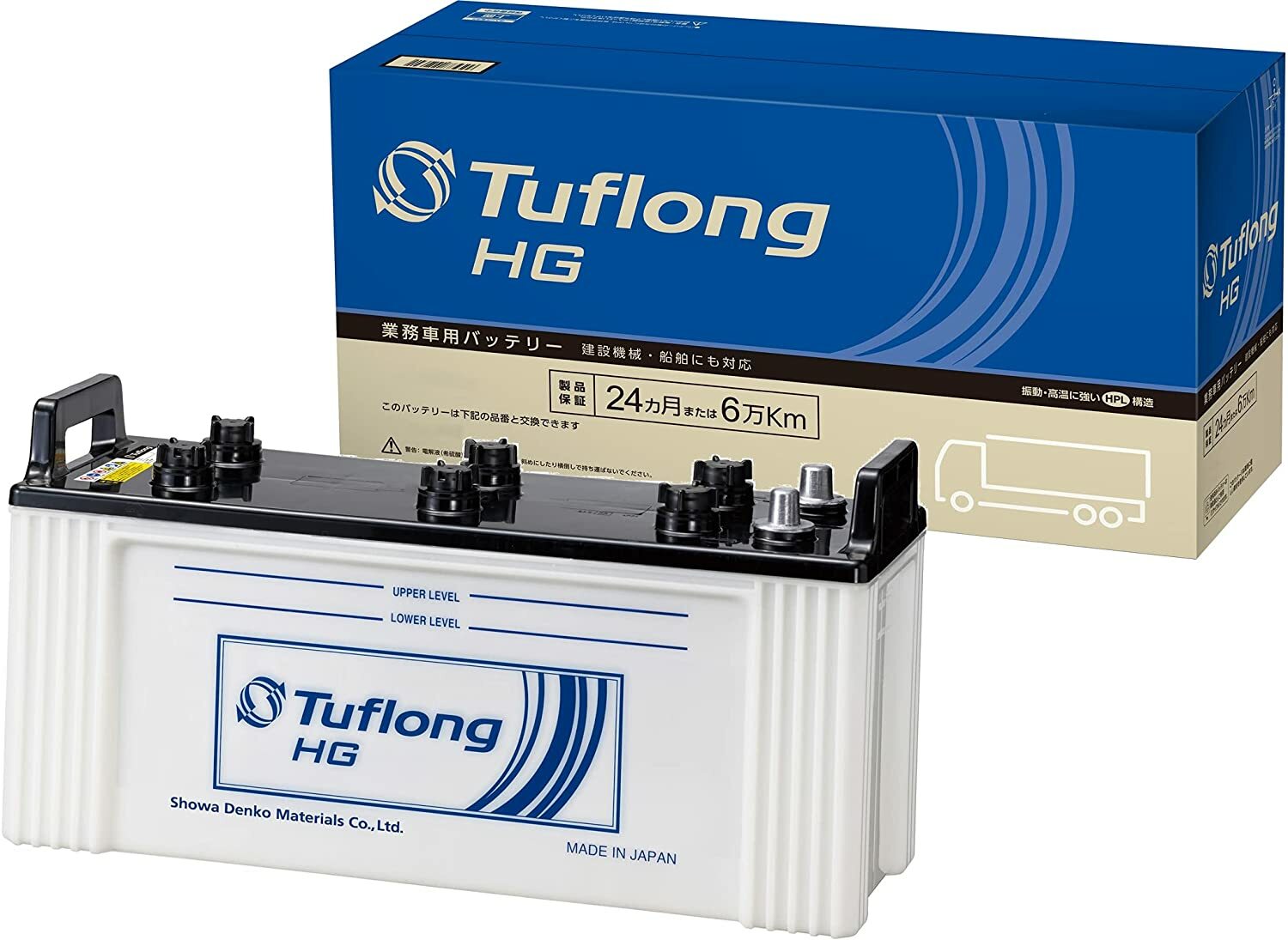 楽天市場】115D31L+75D23L 2個セット 三菱ふそうキャンターバッテリー