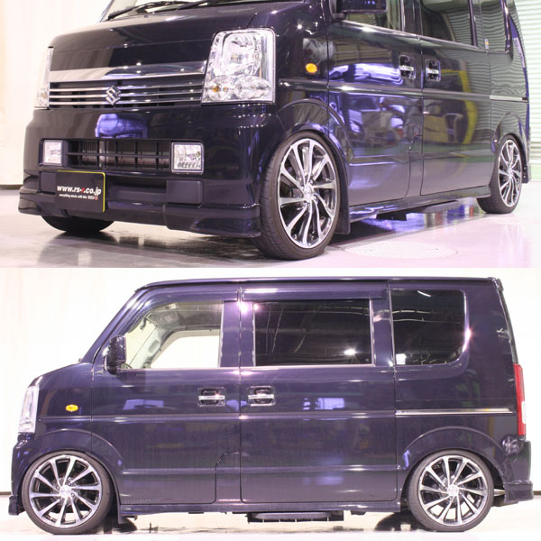 楽天市場】RS-R Black-i車高調 エブリイワゴン DA64W / FR H17/8〜H27