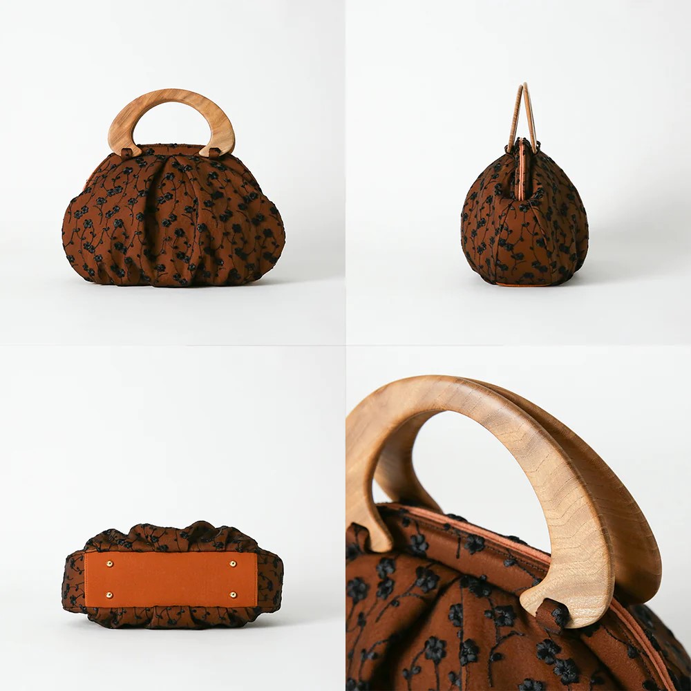 楽天市場】【岩佐】 チュチュバルーンバッグ／キャラメルブラウン