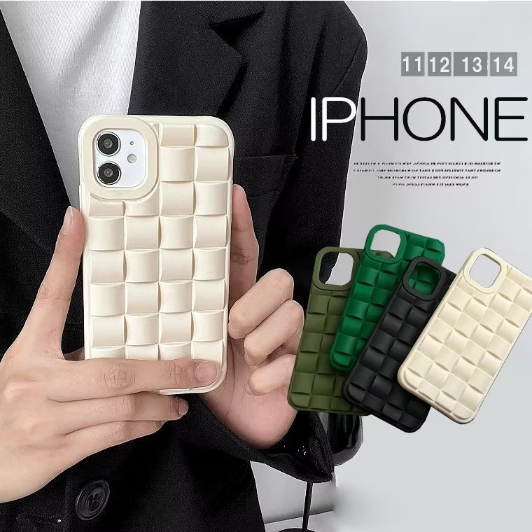 楽天市場】新機種追加 iPhone14シリーズ対応！滑りにくい 立体編み