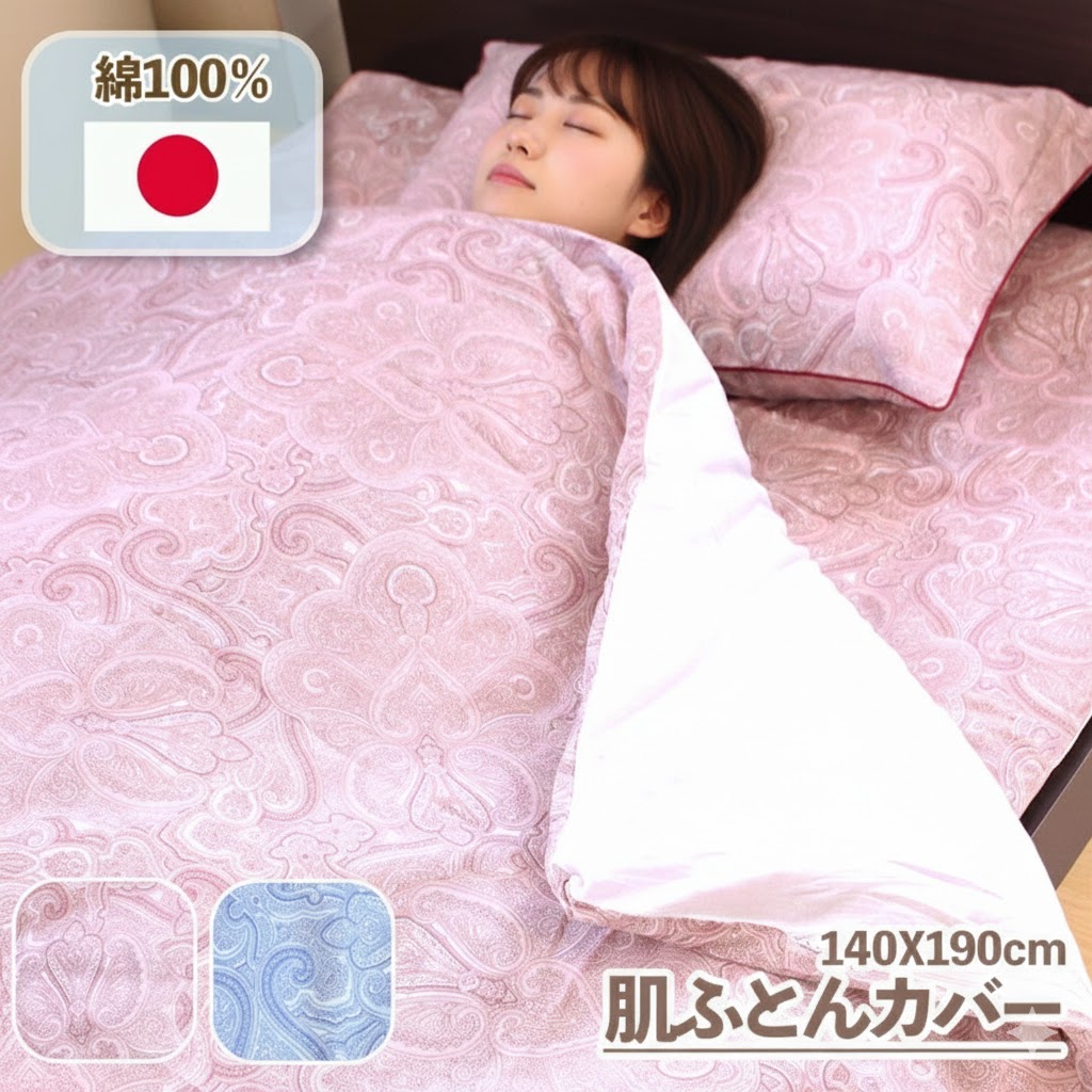 楽天市場】【 日本製 】 肌掛け布団カバー ガーゼ 140 190 シングル