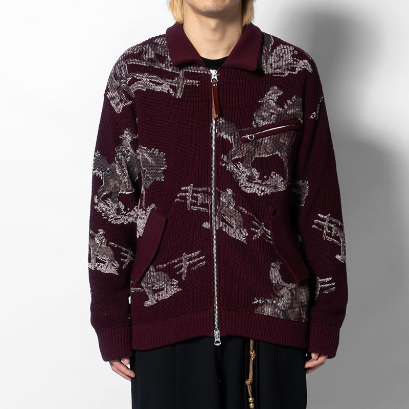 楽天市場】KOOI コーイ ニットジャケット トップス メンズ/レディース