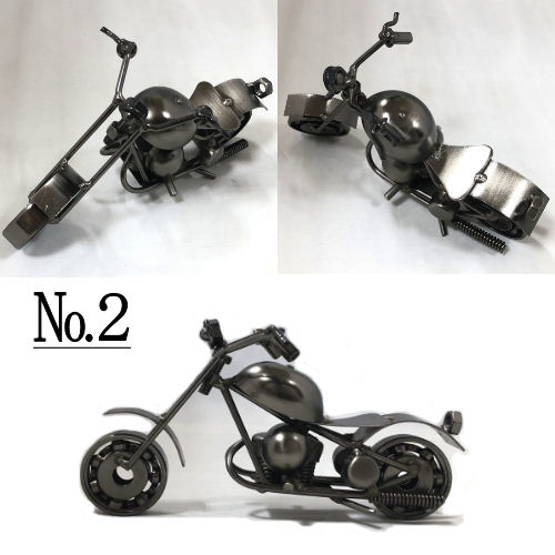 楽天市場】メタルクラフト バイク スチールバイク メタルバイク 4