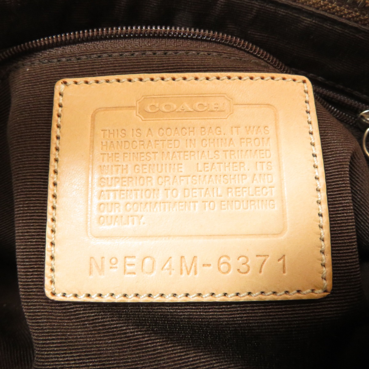 楽天市場】コーチ 6371 シグネチャー ショルダーバッグ キャンバス