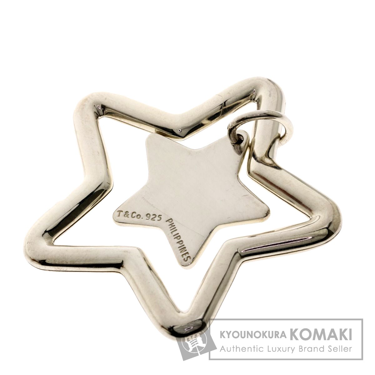 楽天市場】ティファニー スターモチーフ キーリング キーホルダー