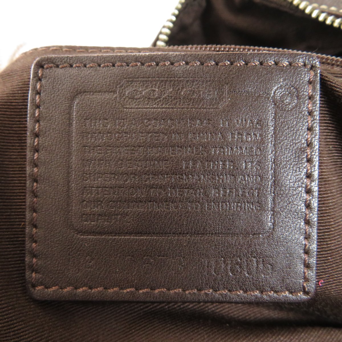 楽天市場】コーチ 10605 シグネチャー トートバッグ キャンバス/レザー